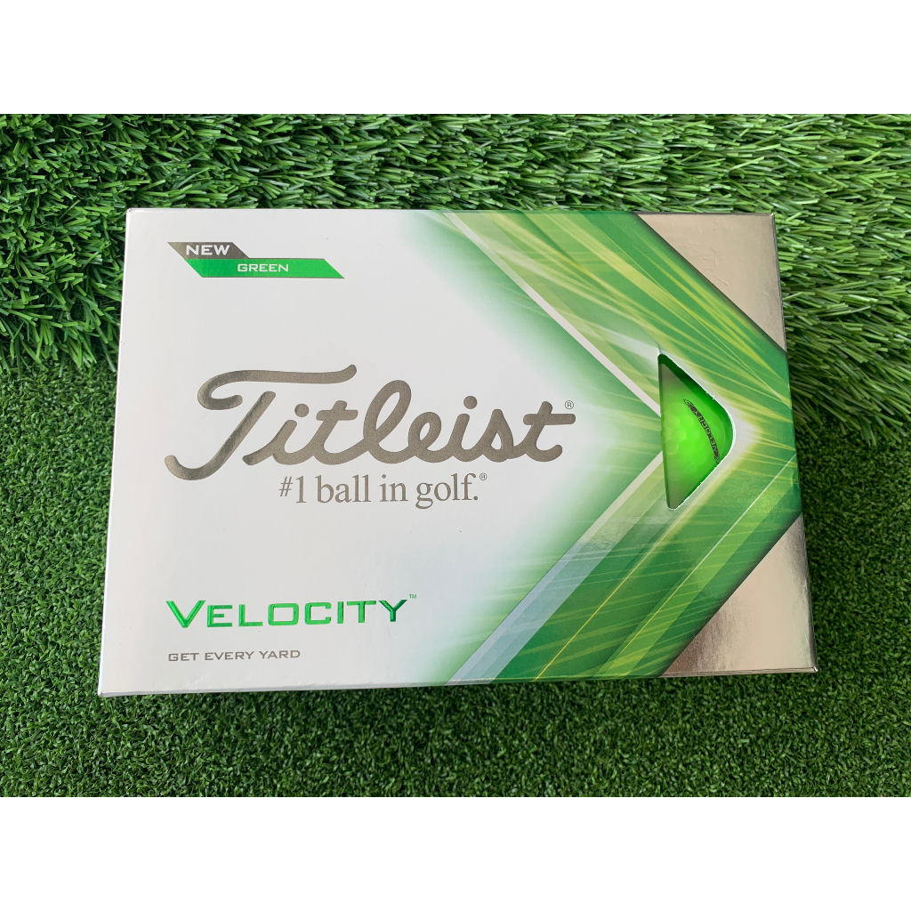 Ball Titleist Velocity Green - Bóng Titleist xanh- NEW- 5665