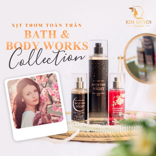 Xịt thơm toàn thân body mist Bath And Body Works
