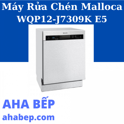 Máy Rửa Chén Âm Tủ Malloca WQP12-J7309K, 14 Bộ Đồ Ăn, Kích Thước 598x815x570mm
