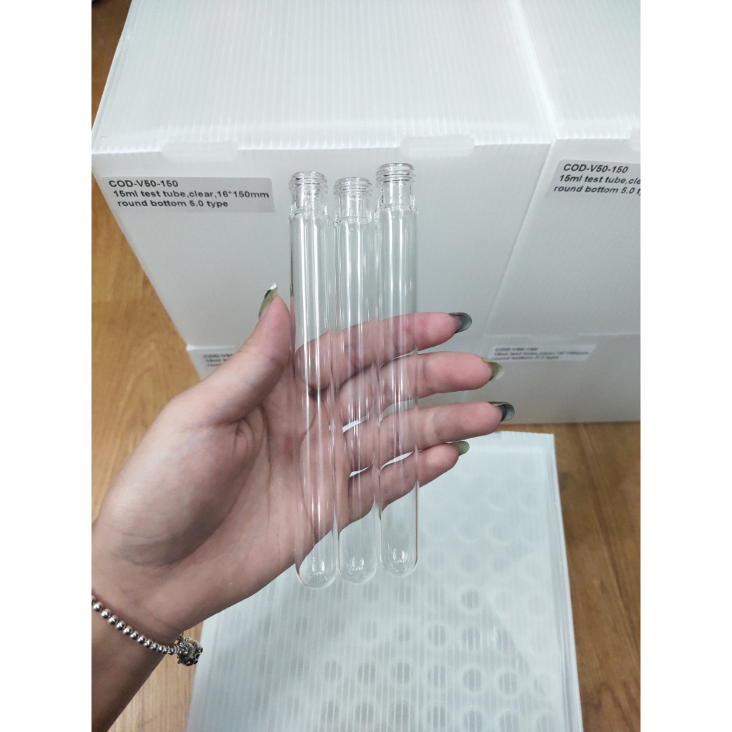 Ống COD 10mL và 15mL, đáy tròn