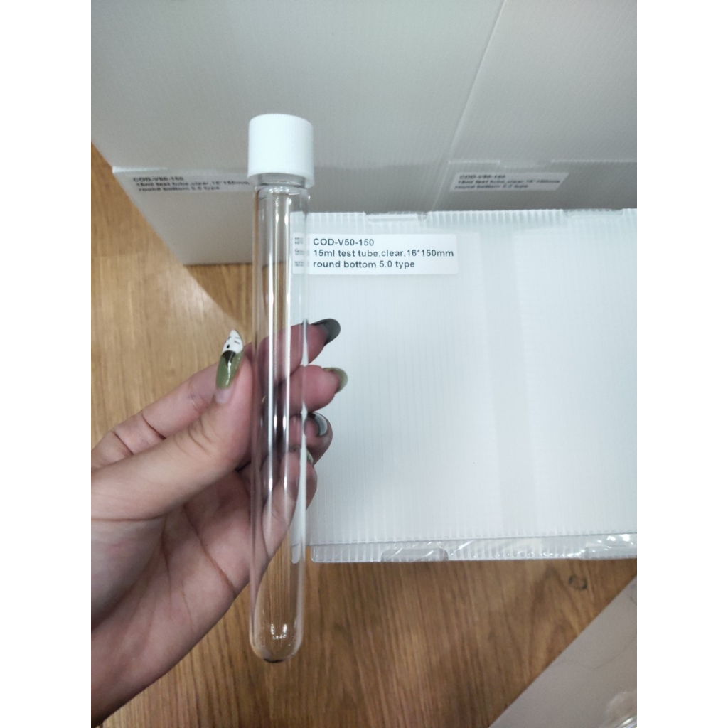 Ống COD 10mL và 15mL, đáy tròn
