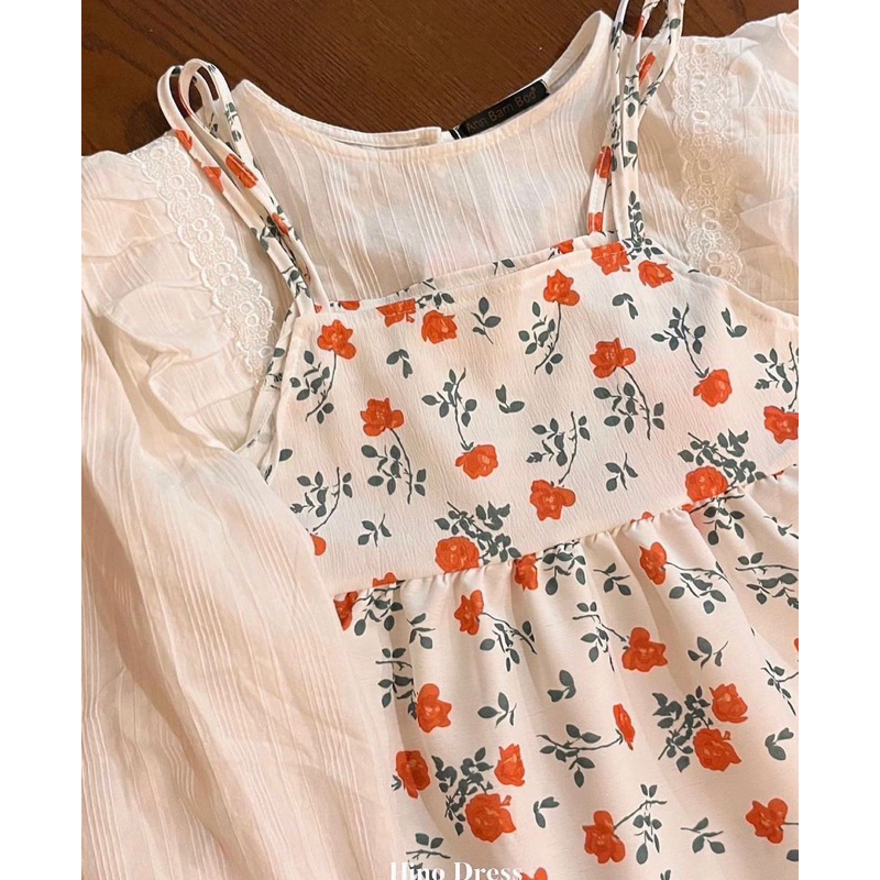 Váy hai dây hoa nhí Hino Dress SugarTown
