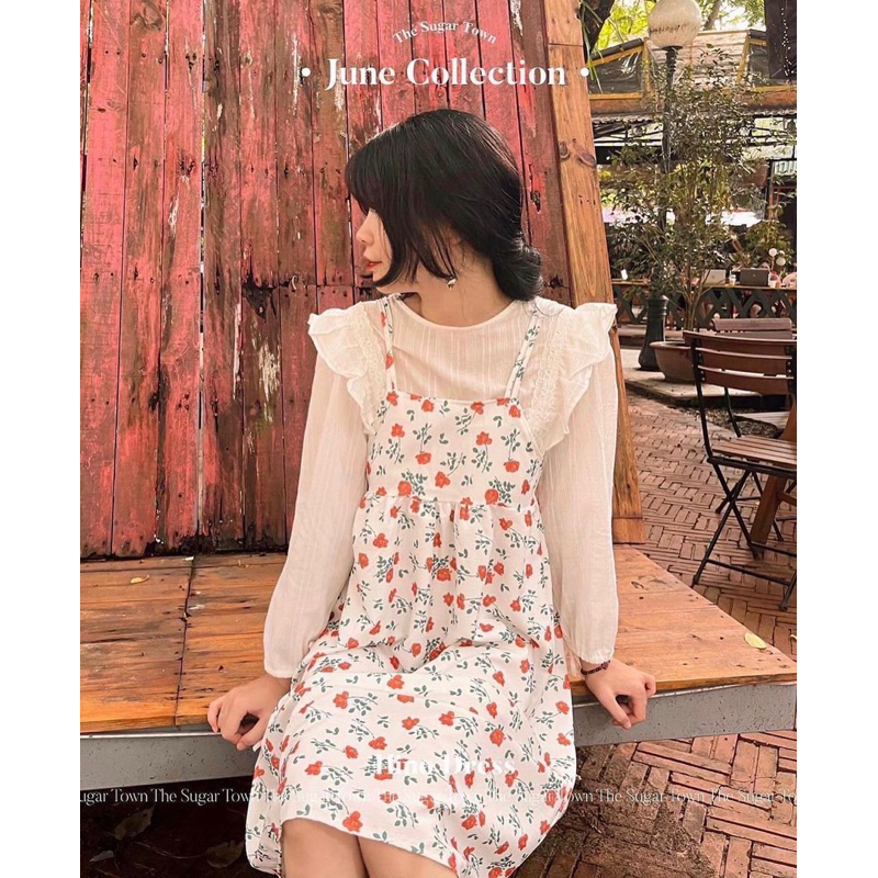 Váy hai dây hoa nhí Hino Dress SugarTown