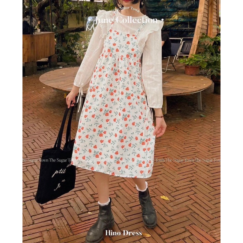Váy hai dây hoa nhí Hino Dress SugarTown