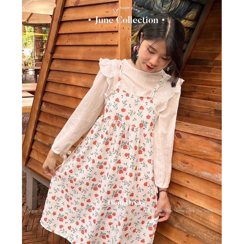 Váy hai dây hoa nhí Hino Dress SugarTown