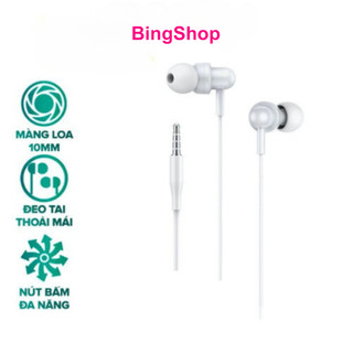 Tai Nghe Có Dây ROBOT RE20 Nghe Nhạc Chơi Game Có Micro Đàm Thoại Âm Thanh HD Sắc Nét - Hàng Chính Hãng