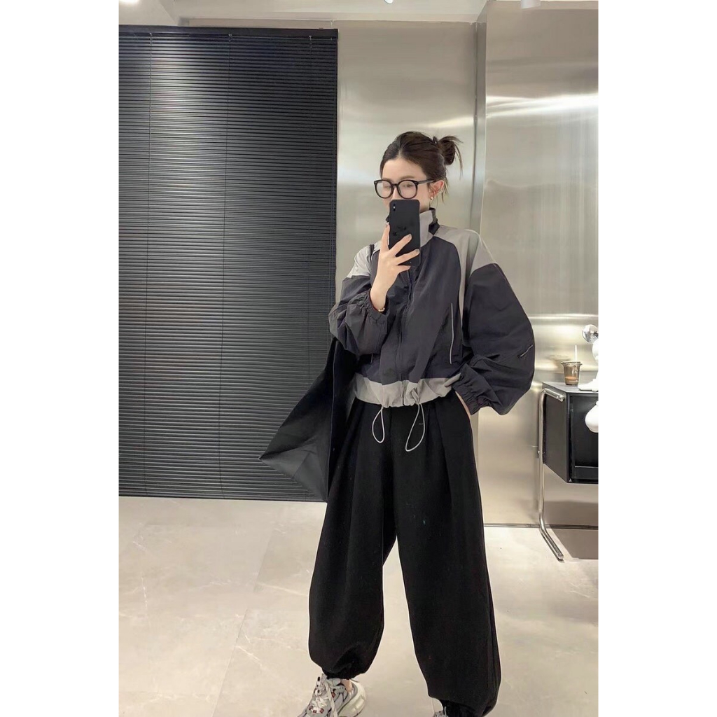 Áo khoác dù phối 2 màu , chất vải dù 2 lớp dày dặn siêu xịn xò , hàng chuẩn quảng châu COOL 203