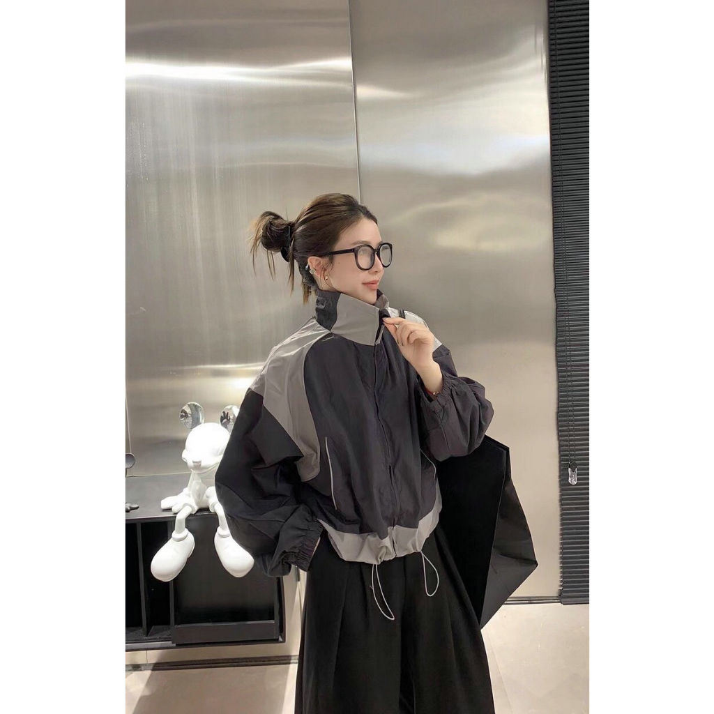 Áo khoác dù phối 2 màu , chất vải dù 2 lớp dày dặn siêu xịn xò , hàng chuẩn quảng châu COOL 203