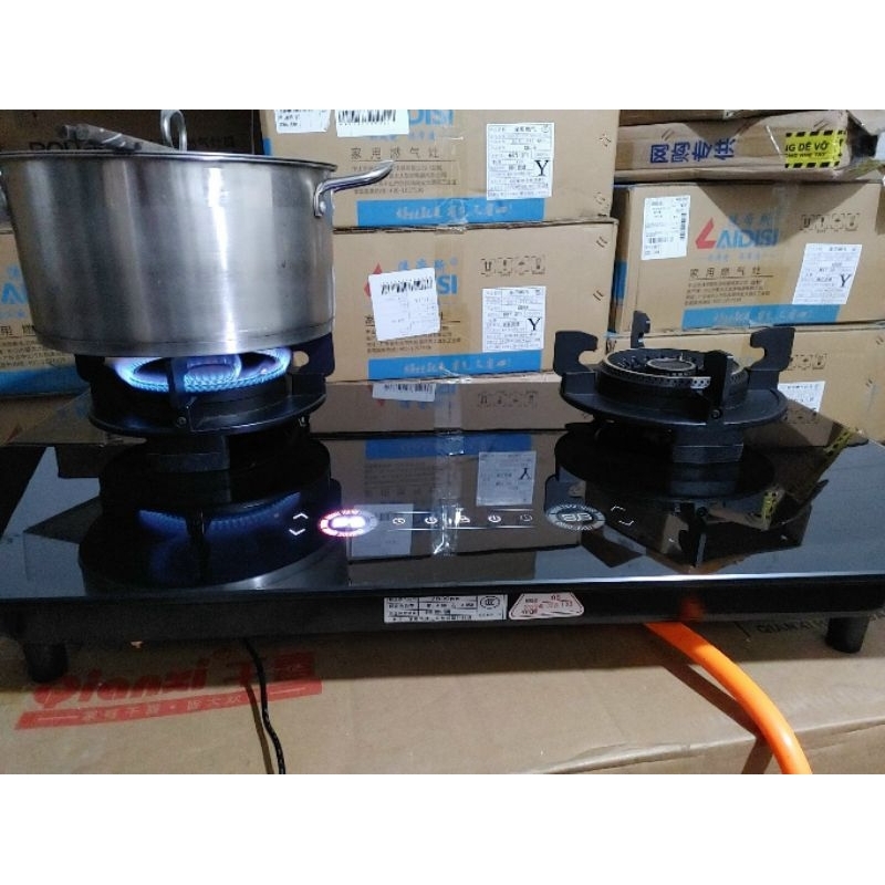 Bếp gas âm lật bảng điều khiển phím bấm cảm ứng