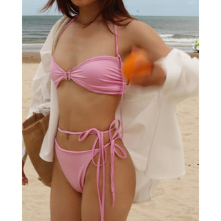 Pol Bikini - Set 2 mảnh, áo cột dây, set bikini tôn dáng