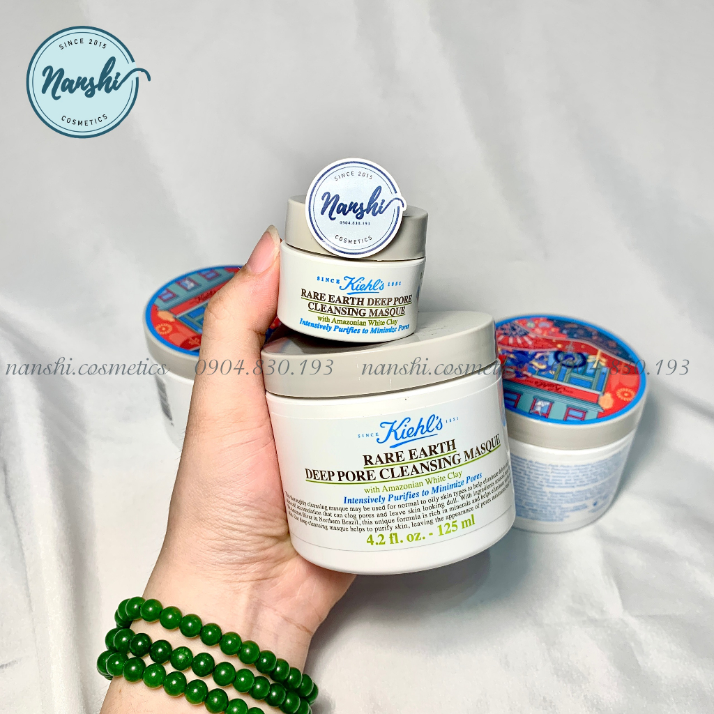 Mặt Nạ Đất Sét Kiehl's Rare Earth Deep Pore Cleansing Masque 125ML
