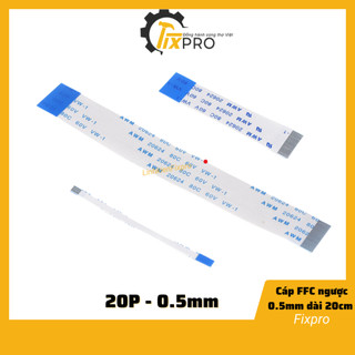 Cáp FFC 10P-40P ngược 0.5mm dài 20cm (Túi 5 chiếc)