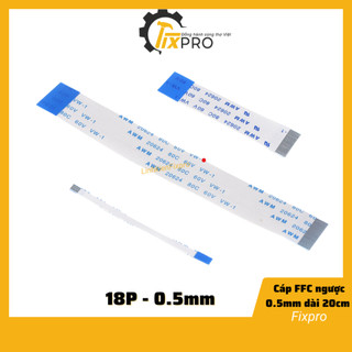 Cáp FFC 10P-40P ngược 0.5mm dài 20cm (Túi 5 chiếc)