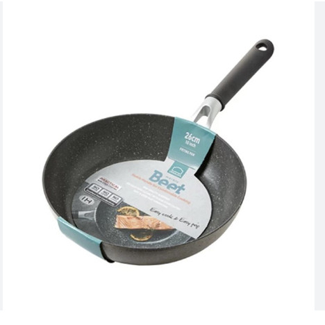 🌺CHẢO CHỐNG DÍNH LÒNG CẠN LOCKNLOCK BEET MARBLE FRYPAN - SIZE 24cm, 26cm, 28cm, 30cm - HÀNG CHÍNH HÃNG