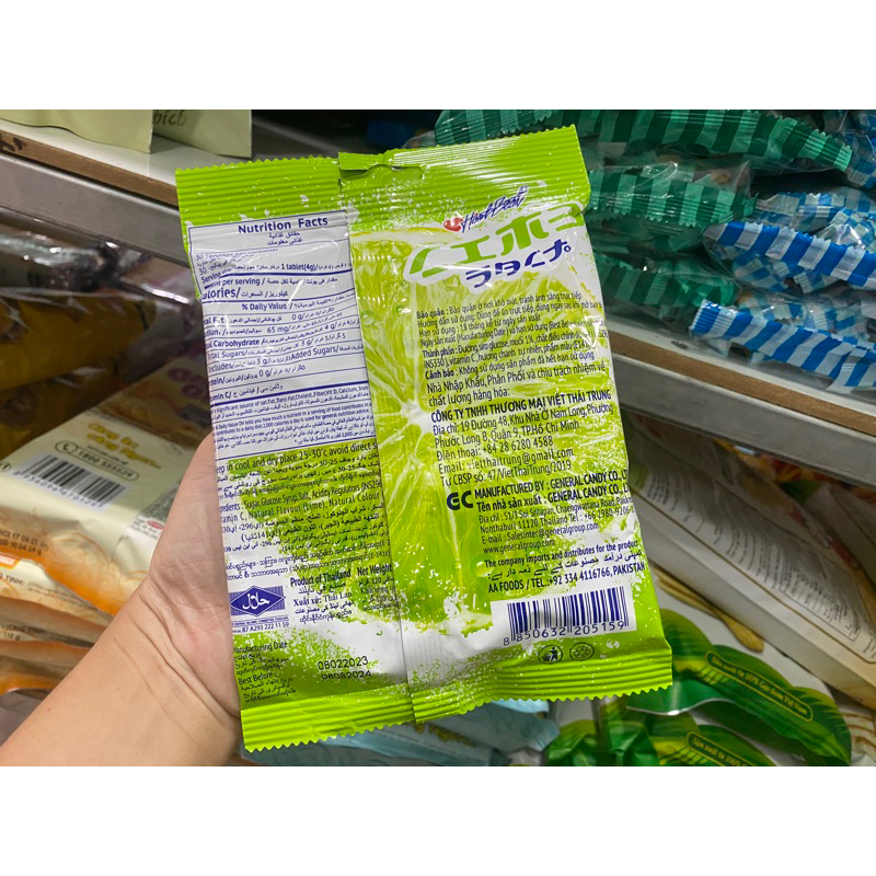 Kẹo chanh muối Thái Lan 120g