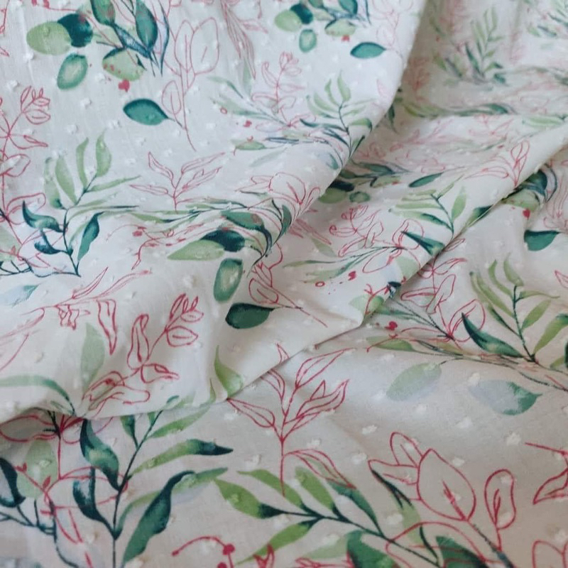 Vải thô hạt hoa cao cấp