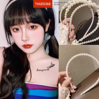 Cài Tóc Ngọc Trai Nhân Tạo Phong Cách Hàn Quốc