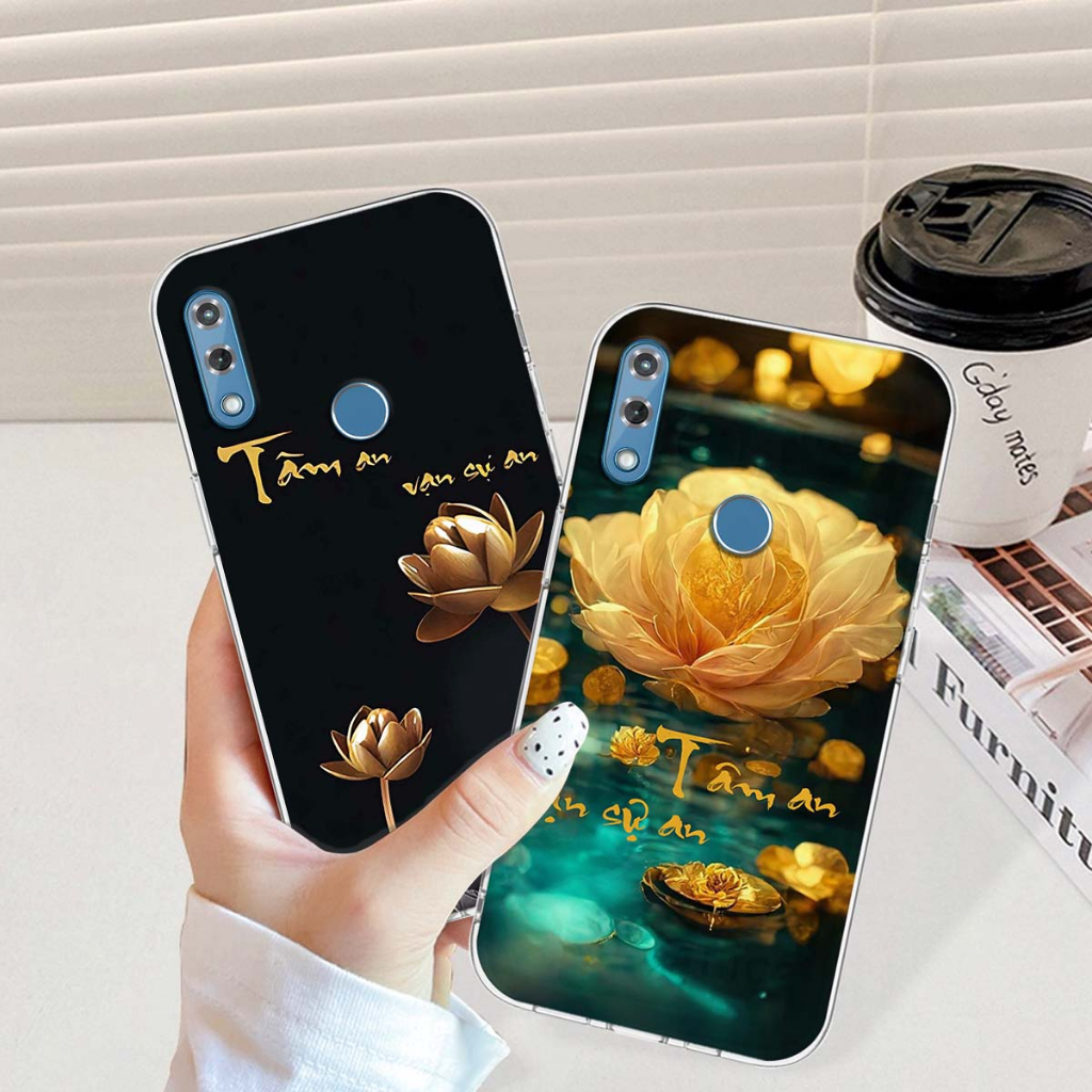 Ốp lưng Vsmart Star / Star 3 / Star 4 in hình thư pháp,tâm an vạn sự an giản dị