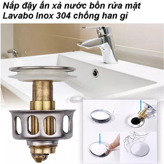 Nút ấn xả nước cho bồn rửa Lavabo
