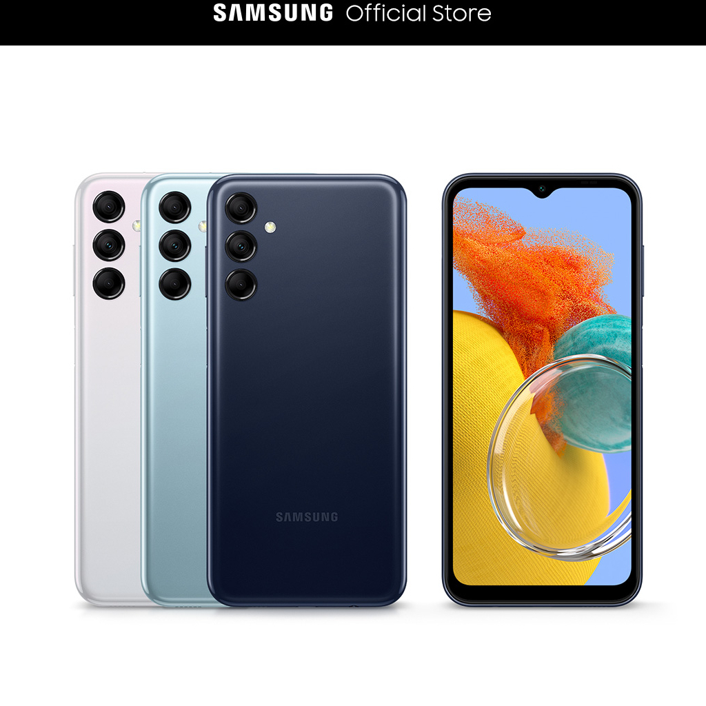 Điện thoại Samsung Galaxy M14 5G (4GB/128GB) - Kèm sạc 15W - Hàng Chính Hãng