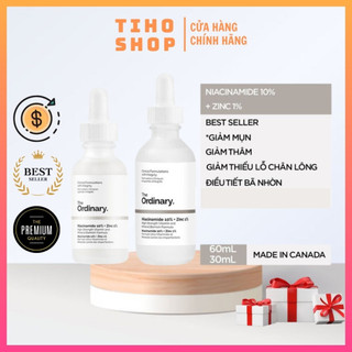 The Ordinary Niacinamide 10% + Zinc 1% - Tinh Chất Se Khít Lỗ Chân Lông, Sáng Da