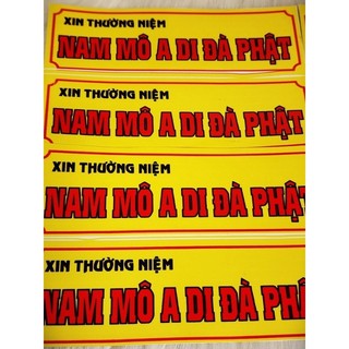 30 decal nam mô a di đà phật.
