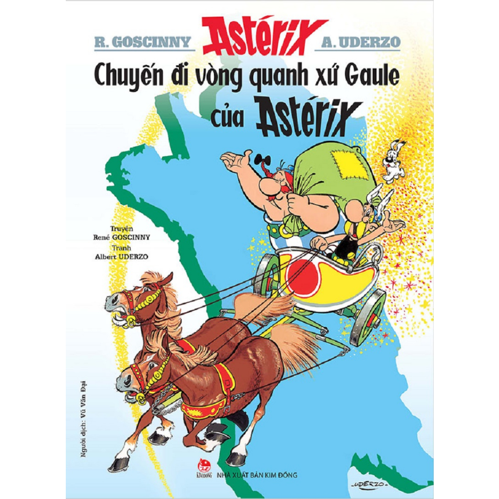 Sách - Astérix - Chuyến đi vòng quanh xứ Gaule của Asterix