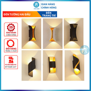 ĐÈN HẮT TƯỜNG 2 ĐẦU TRANG TRÍ NỘI NGOẠI THẤT