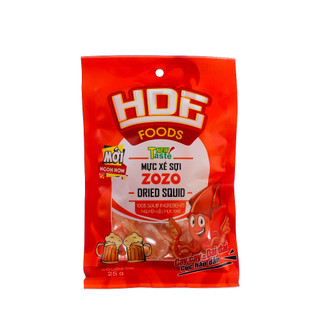Mực xé sợi tẩm gia vị zozo 25g - khô gà cooky