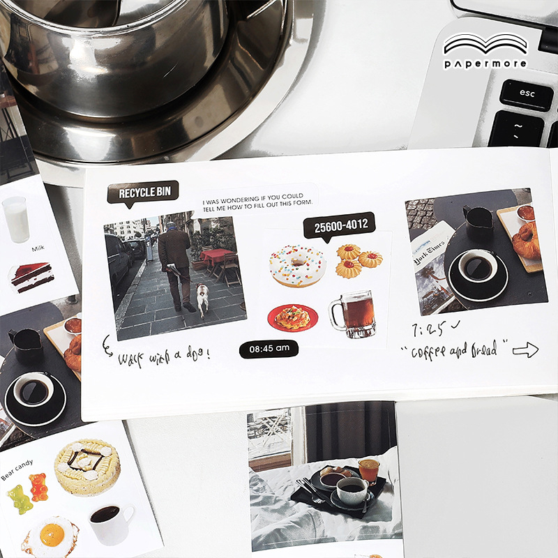 Sticker, hình dán PaperMore is good  sáng tạo, phong cách Hàn Quốc