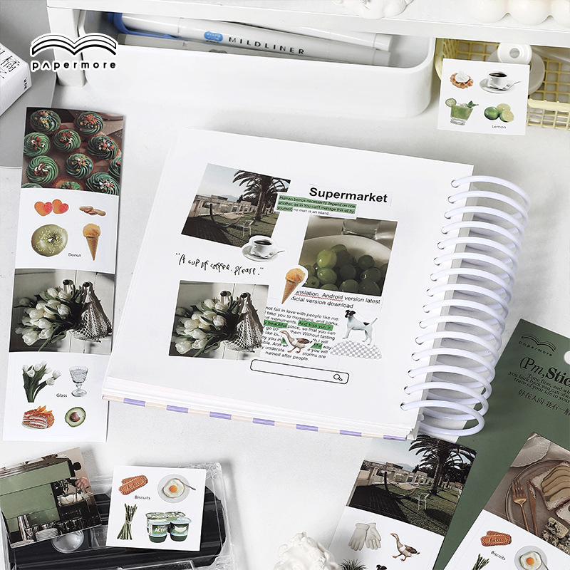 Sticker, hình dán PaperMore is good  sáng tạo, phong cách Hàn Quốc