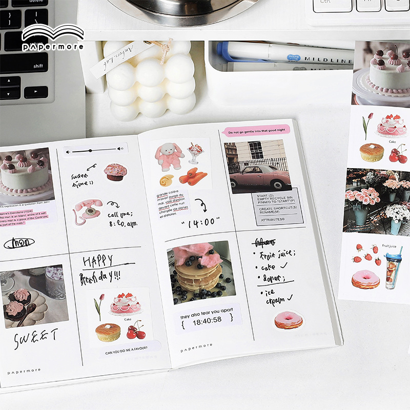 Sticker, hình dán PaperMore is good  sáng tạo, phong cách Hàn Quốc