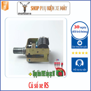 Củ số công tơ mét xe máy wave rs100 - anpha 100 - s100 đời 2006 đến 2016 -