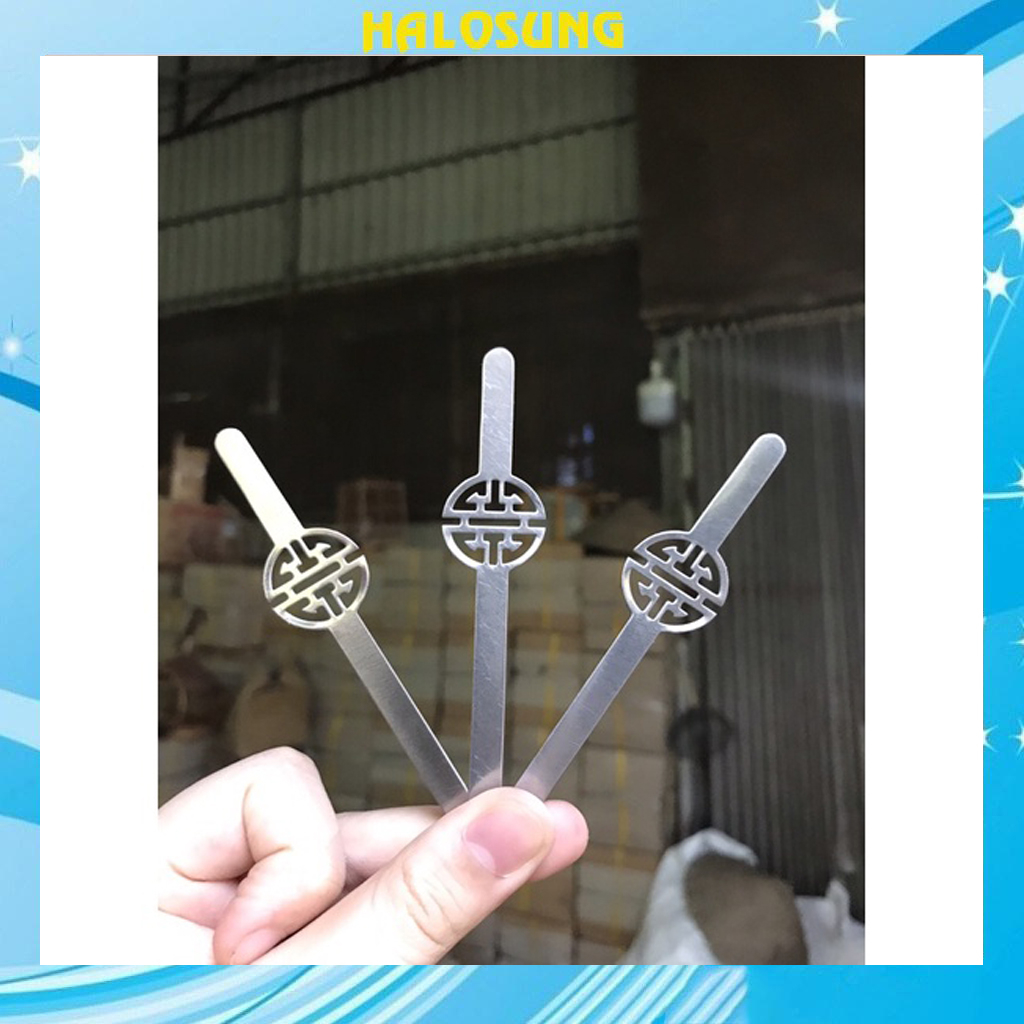 Bộ 3 cái nẹp inox lồng khuyên, mào, choè, nẹp inox dành cho lồng khuyên mào PK208