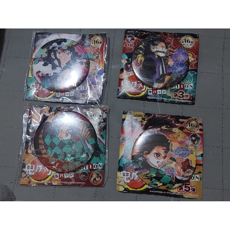 Huy hiệu 7cm Jump các nhân vật Kimetsu no Yaiba