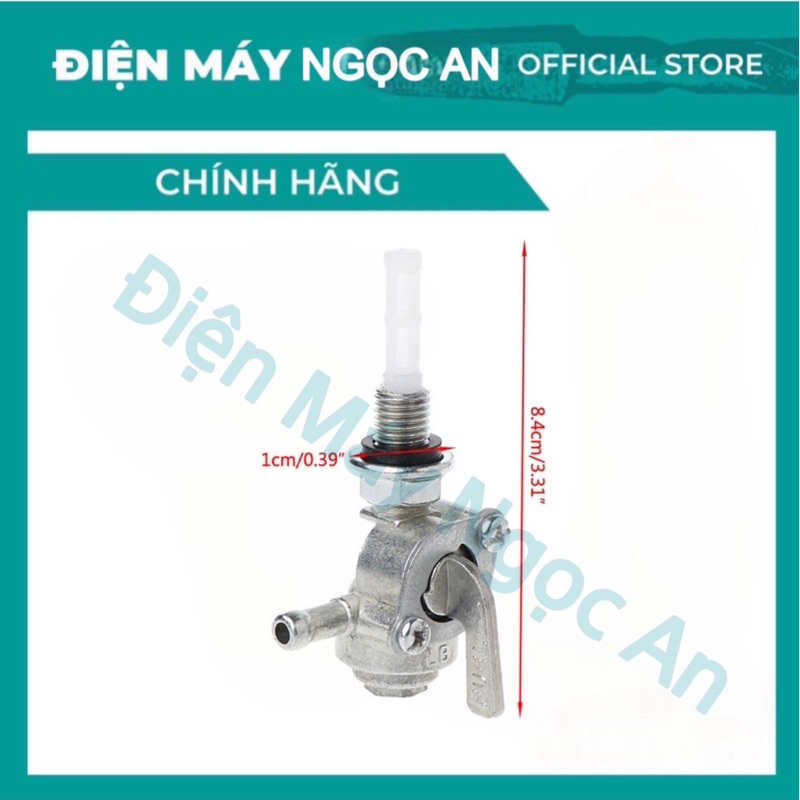 Khoá Xăng, Khoá Bình Xăng Cho Máy Phát Điện ,Máy Điện GX160, GX200