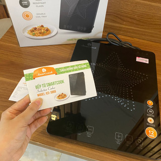 Bếp Từ Đơn Elmich Smartcook ICS-3869 (Công Suất 2100W, Mặt Kính Ceramic Chống Sốc Nhiệt)