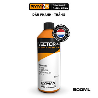 Dầu thắng cao cấp Rymax Vector 4+ 500ml - Dành cho hệ thống phanh ABS và ASR