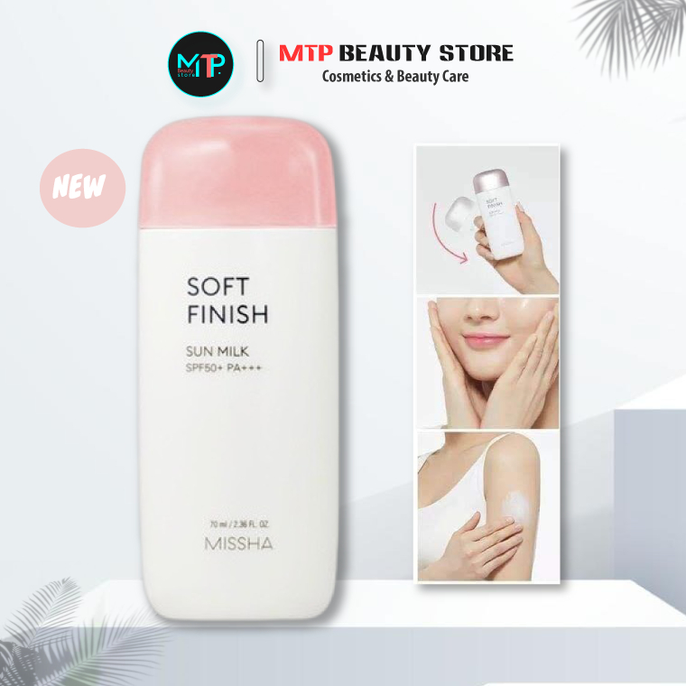 Kem Chống Nắng Missha Soft Finish Sun Milk SPF50+ PA+++