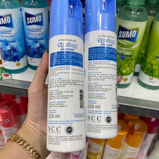 Nước xịt phòng Spring hương Phấn chai 225ml