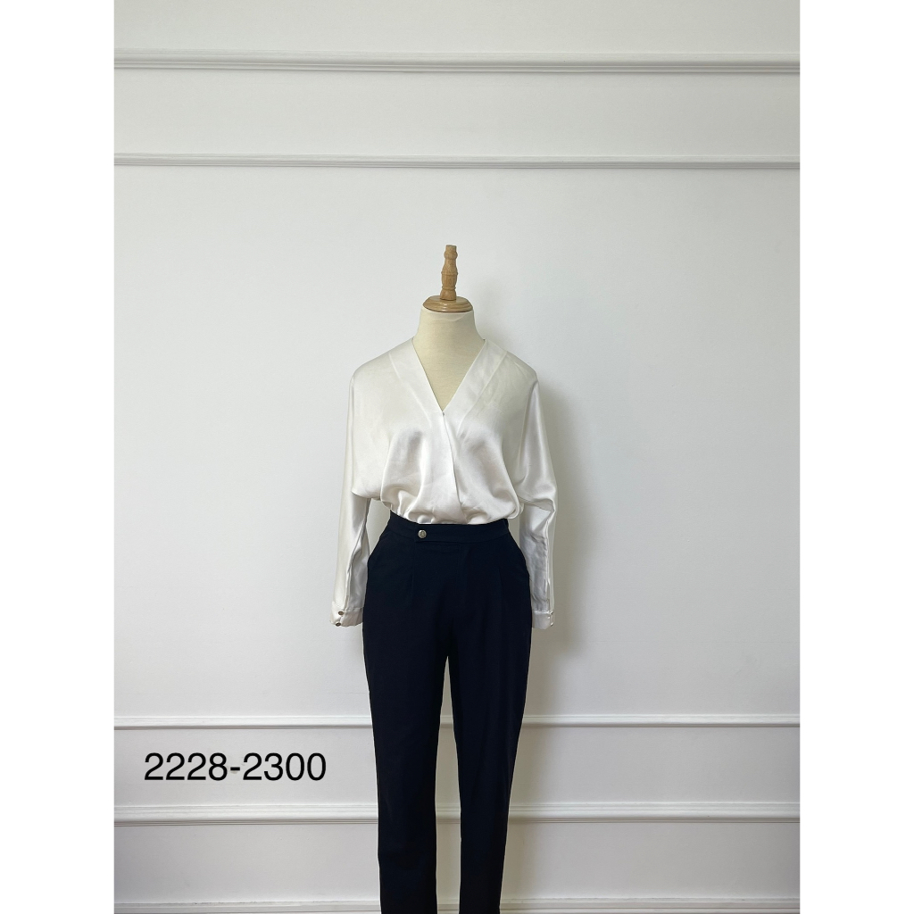 A2228 Bodysuit 21SIX Hàng hiệu chính hãng thời trang nữ màu trắng freesize Secondhand thanh lý ký gửi