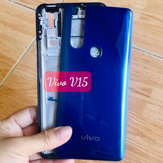 Bộ vỏ Vivo V15 ( bộ gồm lưng viền +khung+ phím)