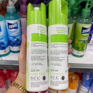 Xịt phòng Spring hương chanh 225ml