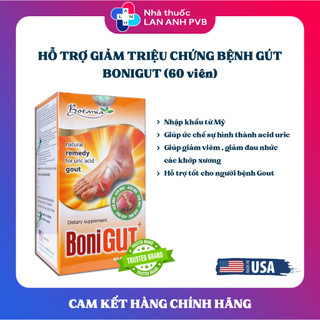 BONIGUT (Hàng nhập khẩu) - Viên uống hỗ trợ tốt cho người bệnh gút.