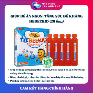 HEBEEKID - Hỗ trợ ăn ngon, tăng sức đề kháng.