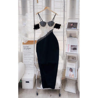ĐẦM BODY CUP DÚN TAY KẾT ĐÁ
