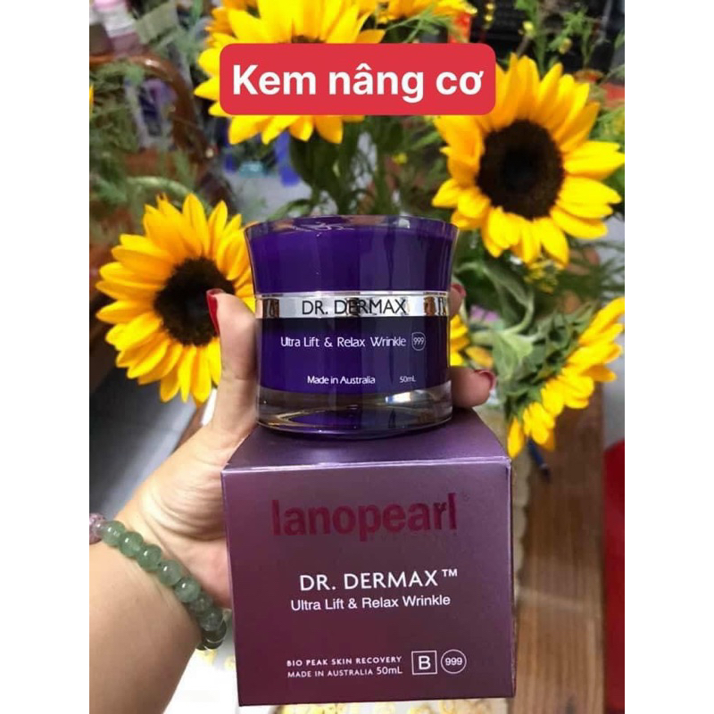 KEM NÂNG CƠ DR. DERMAX LANOPEARL 50ml