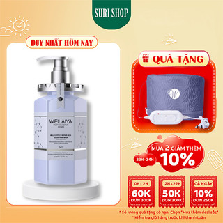 Dầu hấp xả tóc weilaiya phục hồi hư tổn dưỡng tóc siêu mượt hấp ủ lạnh tại nhà 450ml