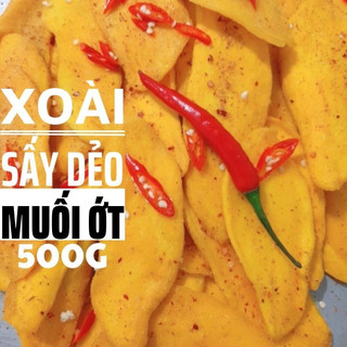Xoài sấy dẻo muối ớt 500G