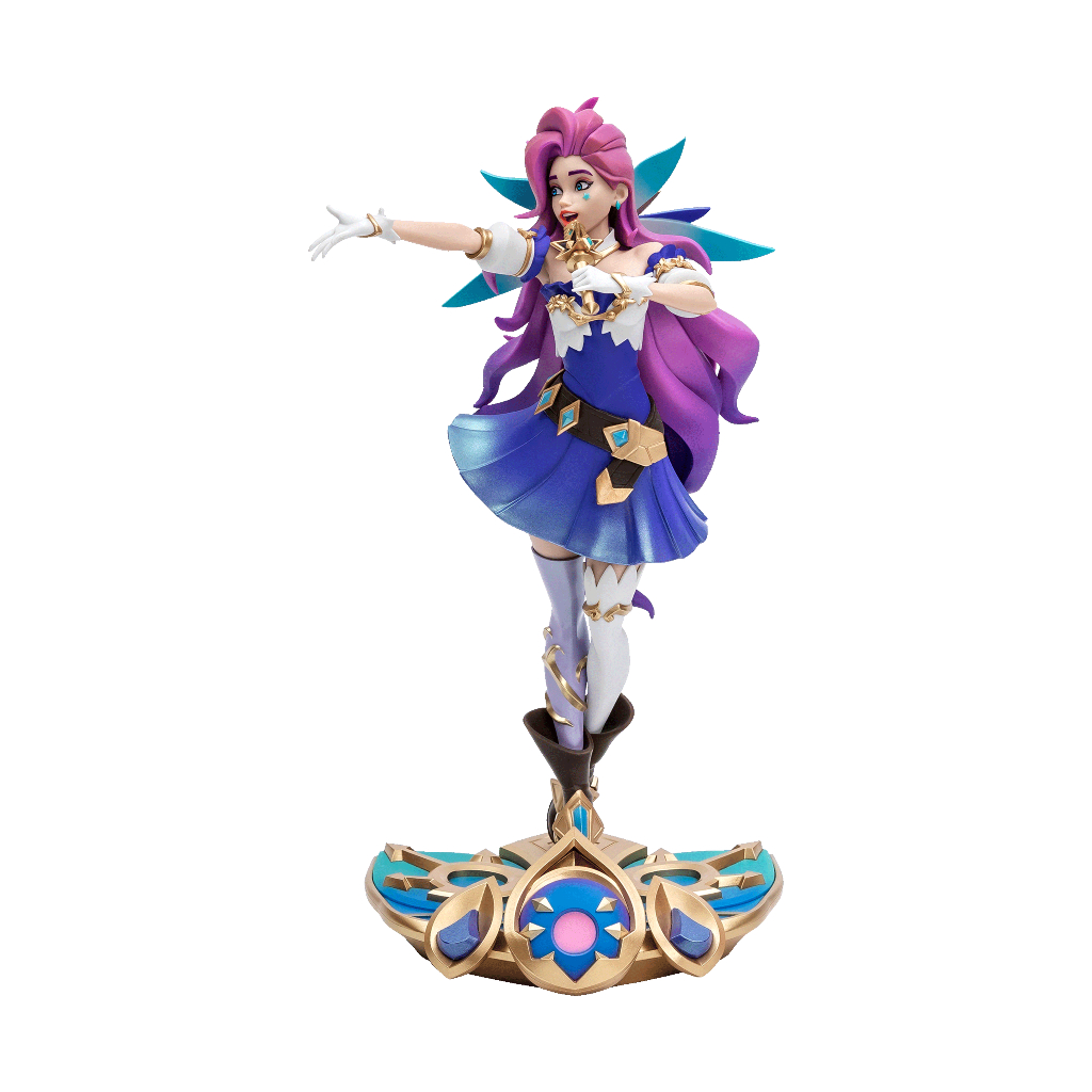 Mô hình nhân vật Seraphine game Liên minh huyền thoại dòng Unlocked của Riot Game